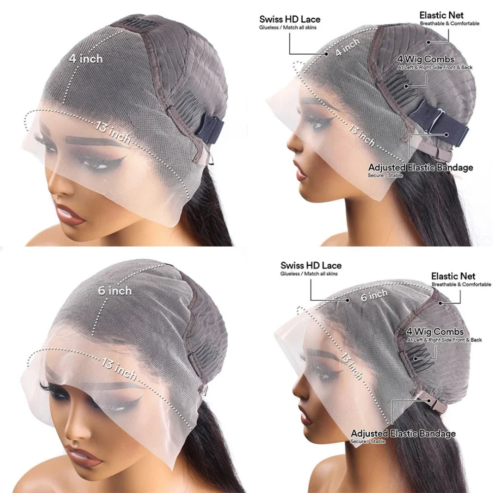 Luxurious Deep Wave Hair Wig