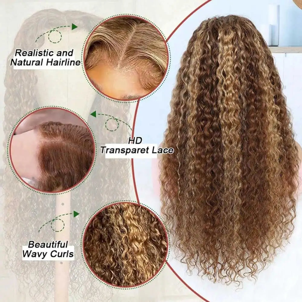 Glamorous Deep Wave Lace Wig
