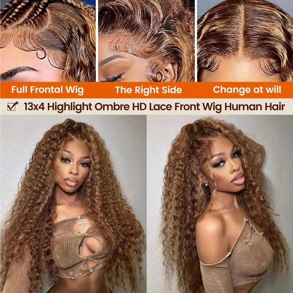 Glamorous Deep Wave Lace Wig