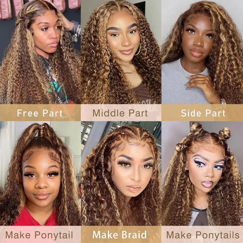 Glamorous Deep Wave Lace Wig